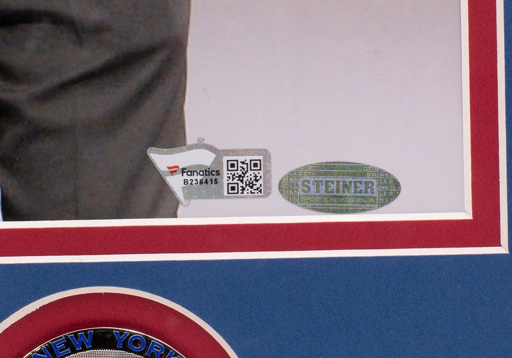 Richter Gilbert Messier Giacomin Signed Framed Rangers 16x20 Photo Fanatics - Sports Integrity