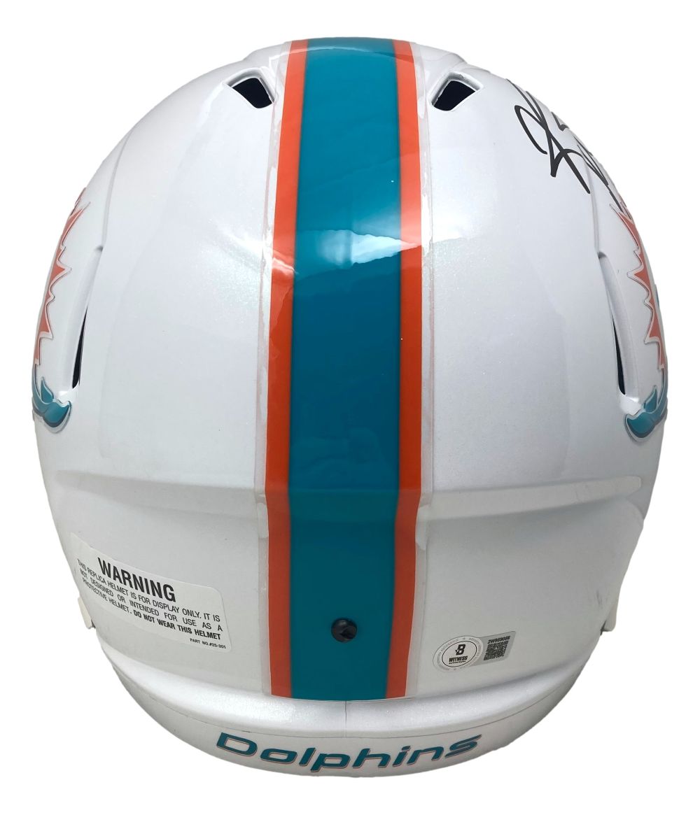 Ricky Williams Signed Dolphins FS Speed Replica Helmet Smoke Weed Everyday BAS