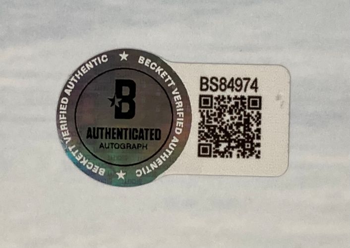 Ron Hextall Signed 8x10 Philadelphia Flyers 1st Goal Photo BAS