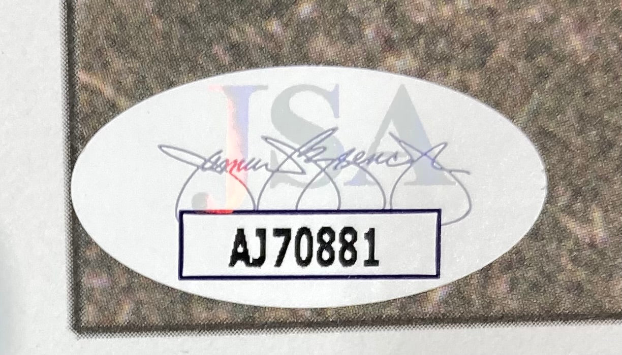 Pete Rose Signed In Black 11x14 Cincinnati Reds Sports Digest Cover Photo JSA