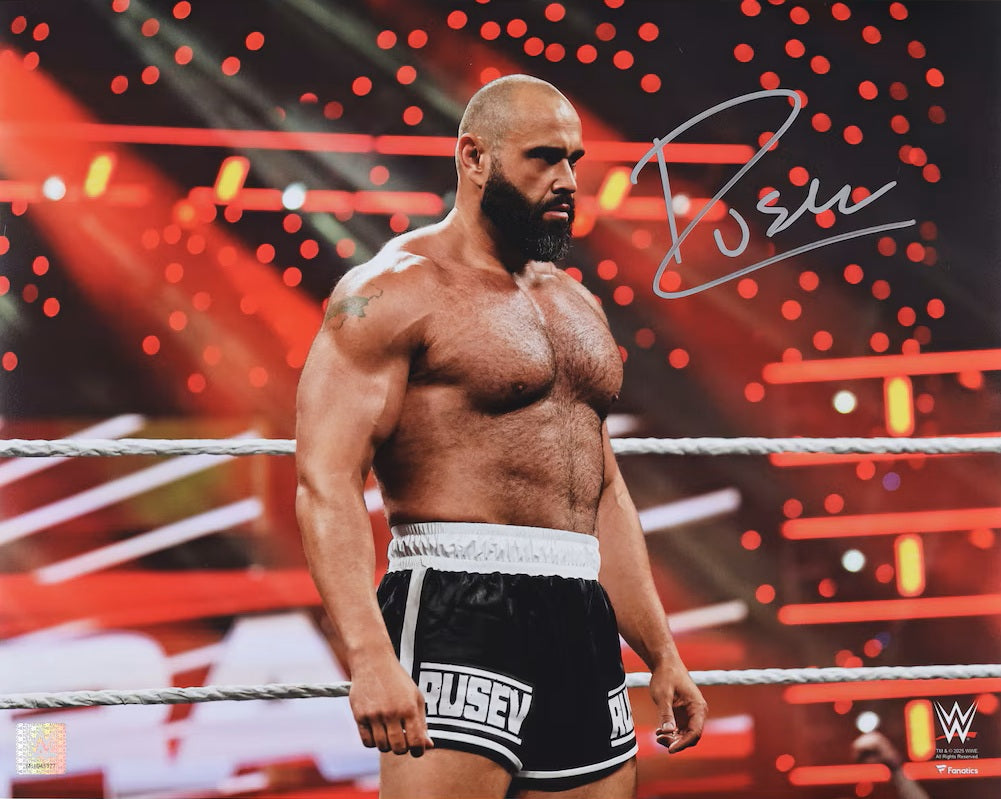 Rusev Signed 16x20 WWE Photo Fanatics