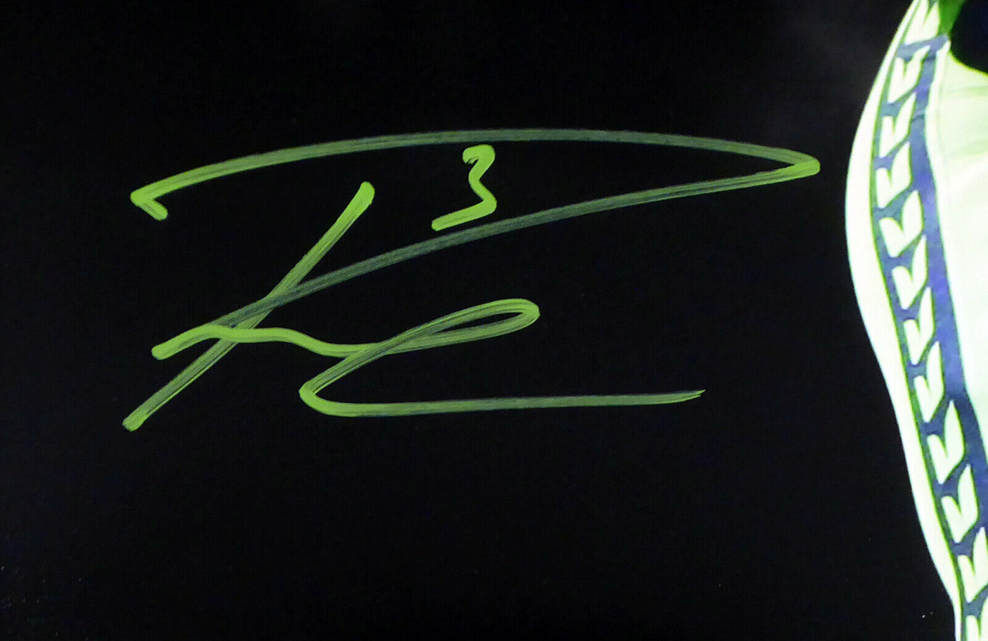 Russell Wilson Autographed Framed 16x20 Photo Seattle Seahawks RW Holo Stock #160826