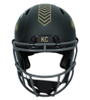 Jared Allen Autographed Kansas City Chiefs 2025 Salute to Service Speed Authentic Helmet Beckett Witnessed