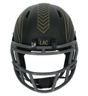 Antonio Gates Autographed Chargers 2025 Salute to Service Speed Mini Helmet Beckett Witnessed