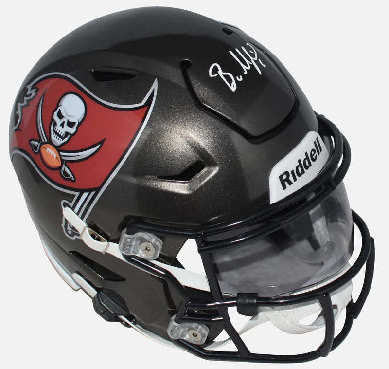 Baker Mayfield Autographed Tampa Bay Buccaneers Speedflex Midi Helmet Beckett