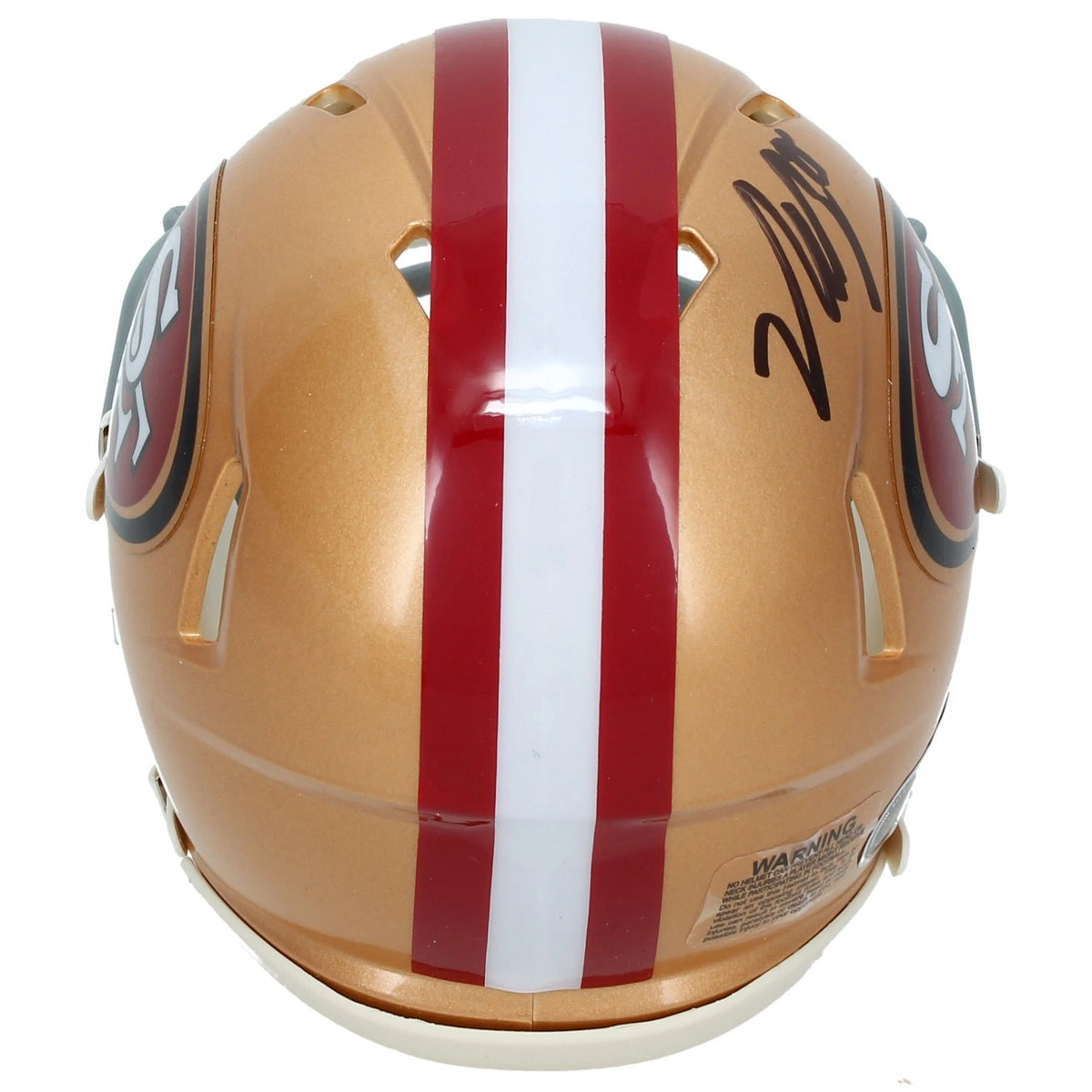 Nick Bosa Autographed San Francisco 49ers Speed Mini Helmet Beckett Witnessed