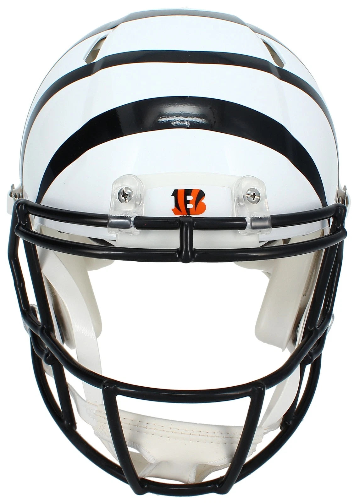 Ja'Marr Chase Autographed Cincinnati Bengals White 2022 Alternate Speed Authentic Helmet Beckett Witnessed
