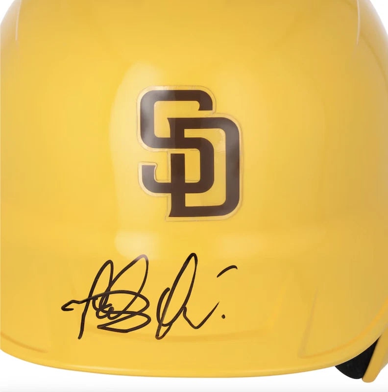 Fernando Tatis Jr. Autographed San Diego Padres Alternate Chrome Replica Batting Helmet Fanatics