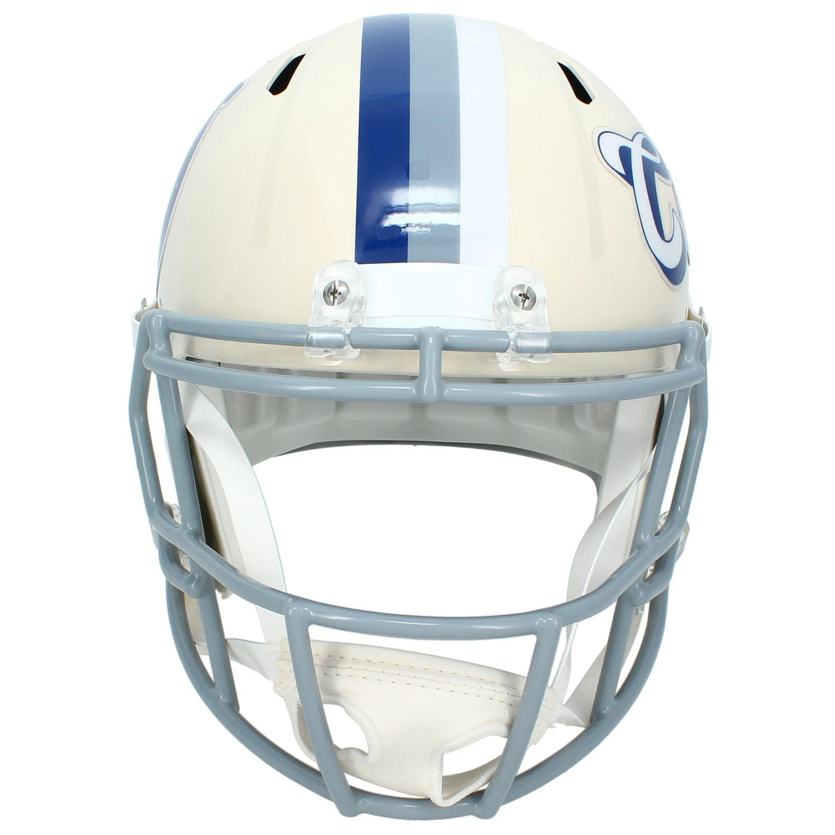 Jonathan Taylor Autographed Indianapolis Colts RETRO Speed Full Size Helmet Beckett Witnessed