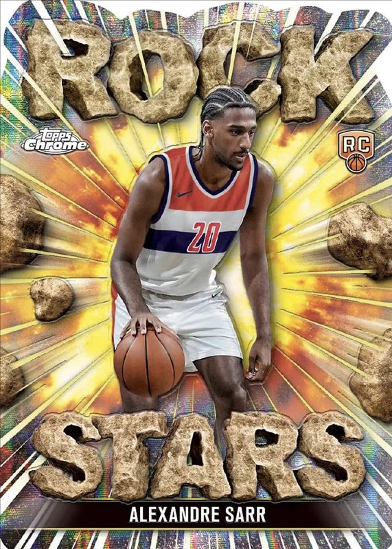 2024/25 Topps Chrome Mega NBA Basketball 8-Pack Monster Box Factory Sealed (7PK/BX, 6CDS/PK)