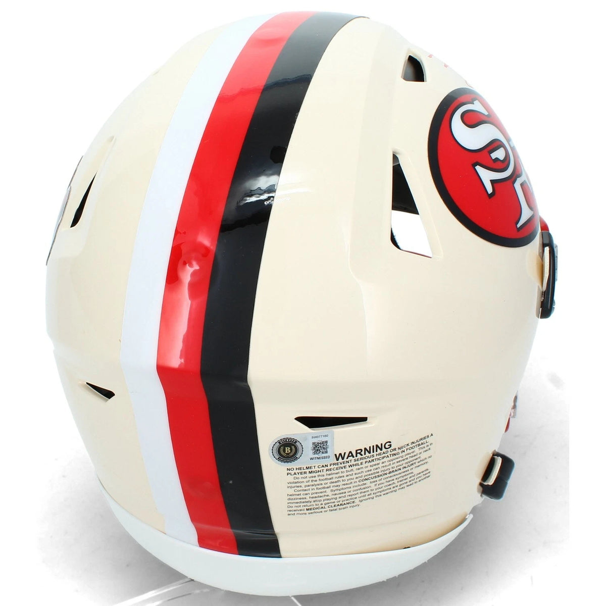 Brock Purdy Autographed San Francisco 49ers RETRO Speedflex Authentic Helmet Beckett Witnessed