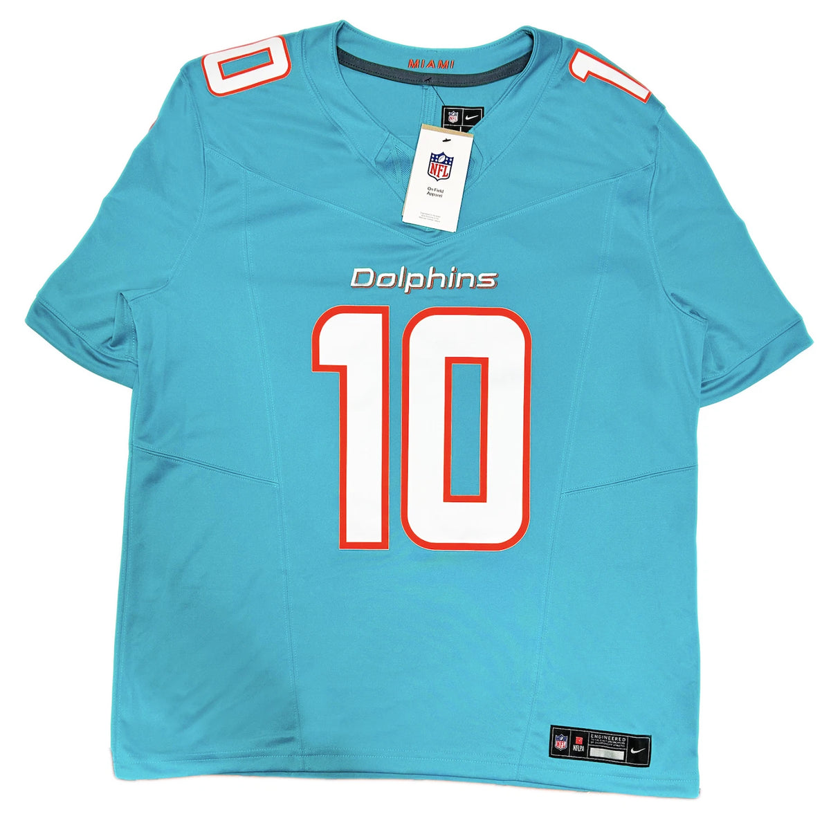 Tyreek Hill Autographed Miami Dolphins Aqua Nike Game Jersey Fanatics