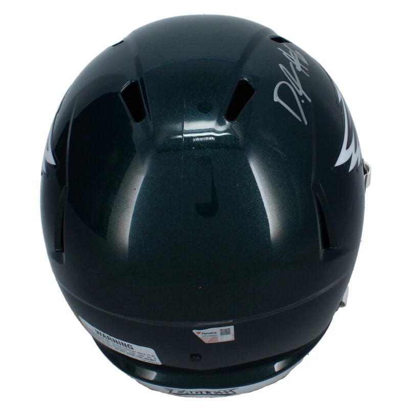 Devonta Smith Autographed Philadelphia Eagles Speed Full Size Helmet Fanatics