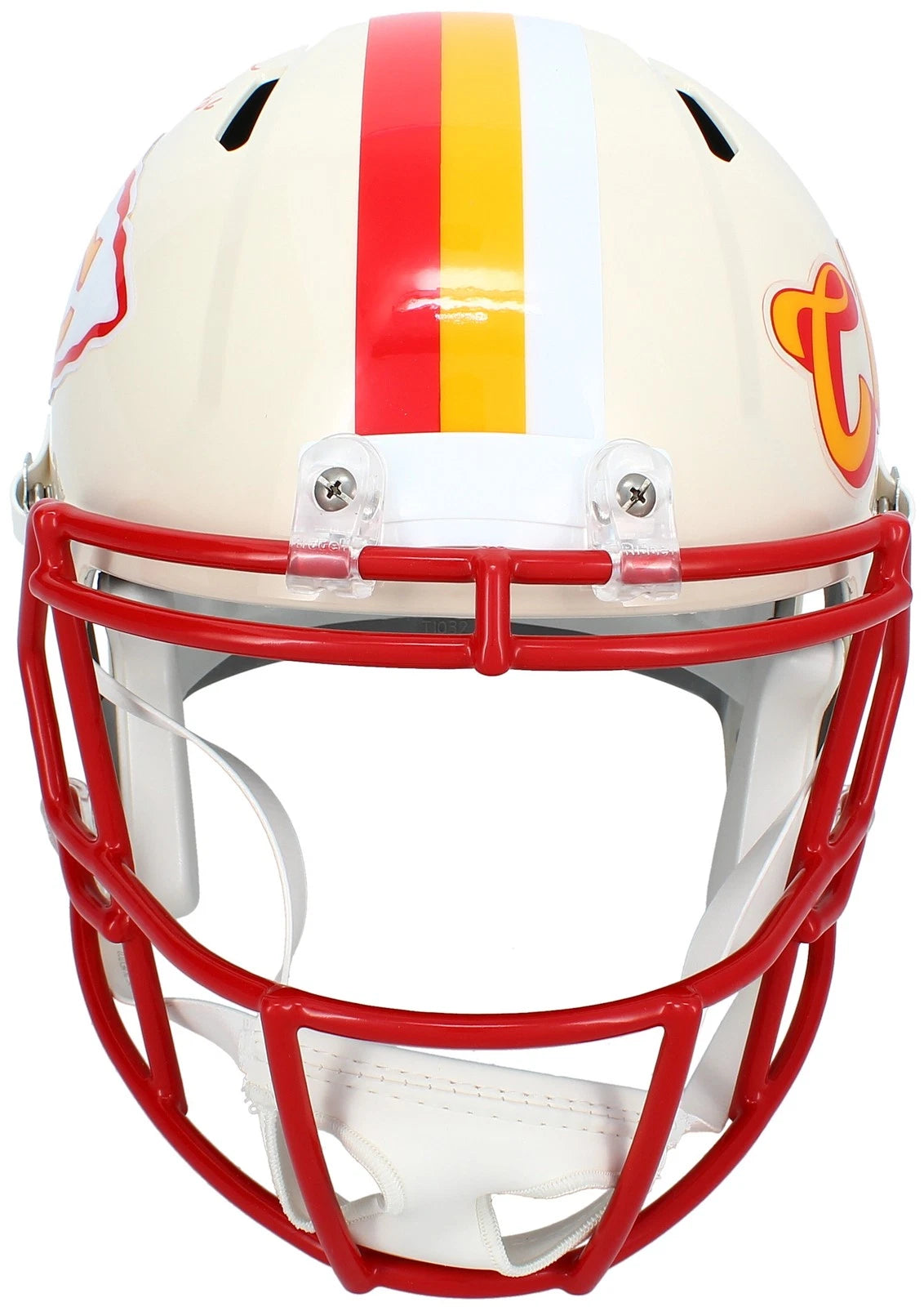 Warren Moon Autographed/Inscribed "HOF '06" Kansas City Chiefs RETRO Speed Full Size Helmet Beckett Witnessed