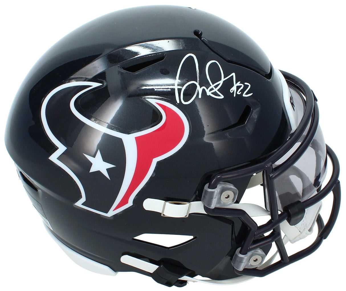 David Montgomery Autographed Houston Texans Speedflex Midi Beckett Witnessed