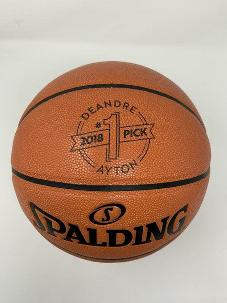 DEANDRE AYTON Phoenix Suns 2018 Number 1 Pick Engraved Basketball