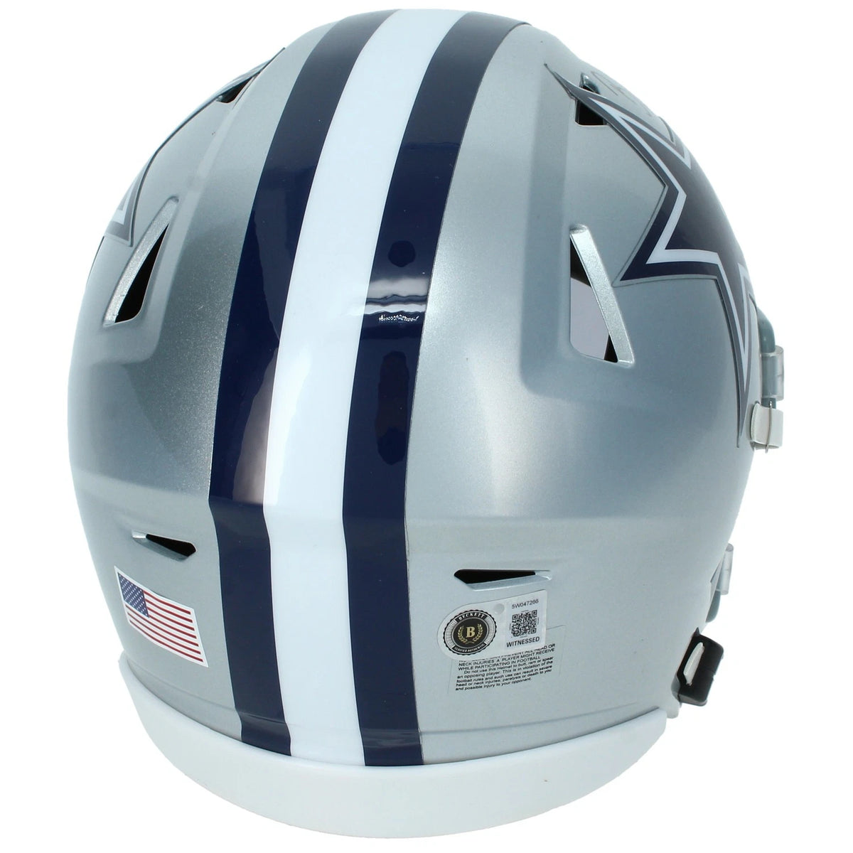 Brandon Aubrey Autographed/Inscribed "AMERICA'S TEAM" Dallas Cowboys Speedflex Midi Helmet Beckett Witnessed