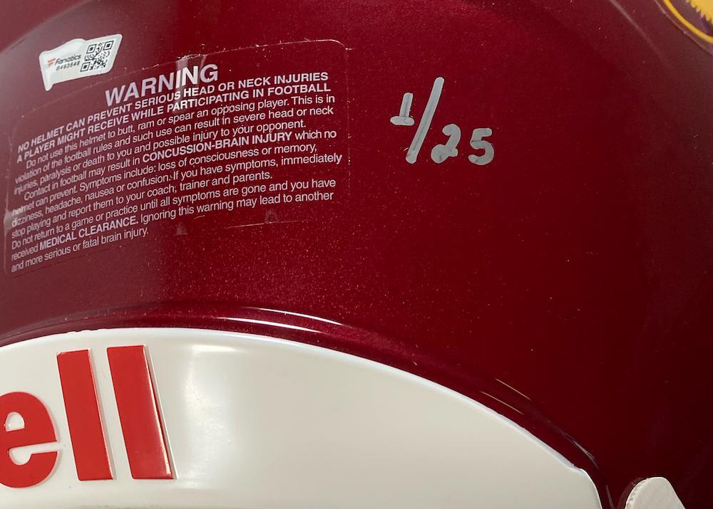 CALEB WILLIAMS Autographed/Multi-Inscribed "Fight On! Superman" USC Trojans Speed Authentic Helmet FANATICS LE 1/25