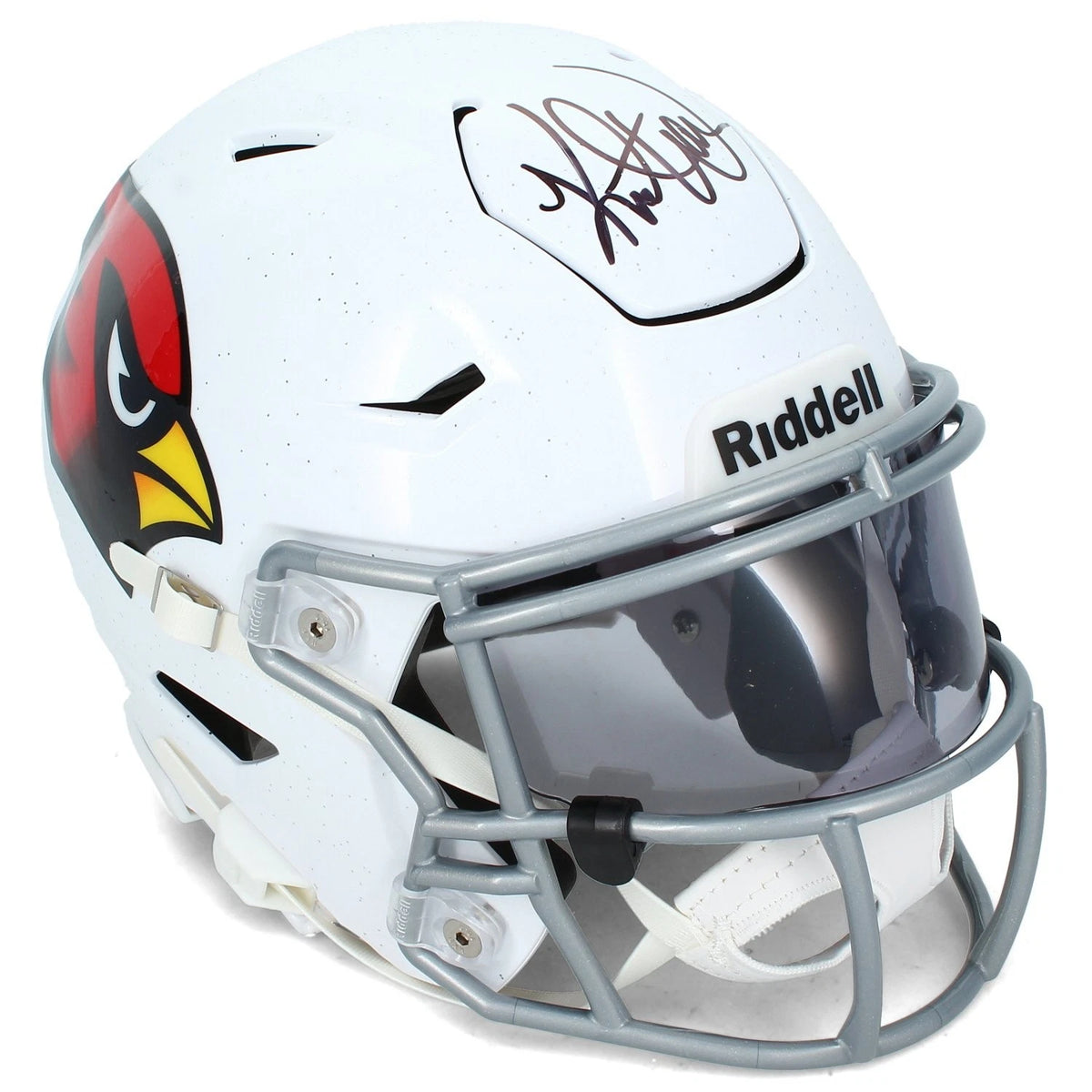 Kurt Warner Autographed Arizona Cardinals Speedflex Midi Helmet Beckett Witnessed