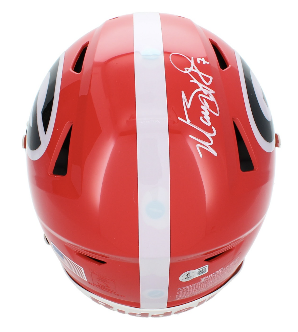 Matthew Stafford Autographed Georgia Bulldogs Speedflex Authentic Helmet Beckett Witnessed