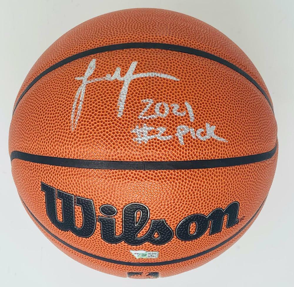 Jalen Green Autographed/Inscribed "2021 #2 Pick" Wilson Indoor Basketball Fanatics