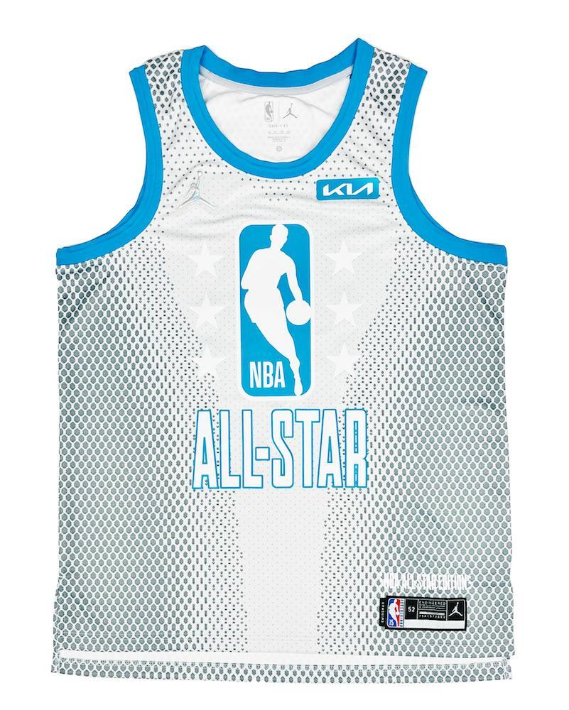JA MORANT Autographed 2022 NBA-All Star Gray Nike Swingman Jersey LE 50 PANINI