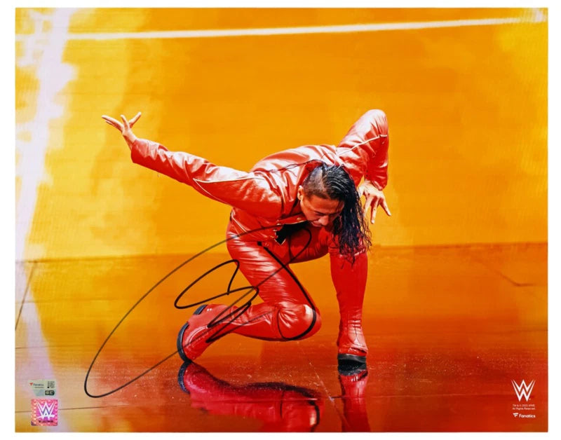 Shinsuke Nakamura Autographed WWE Entrance 16" x 20" Photograph Fanatics