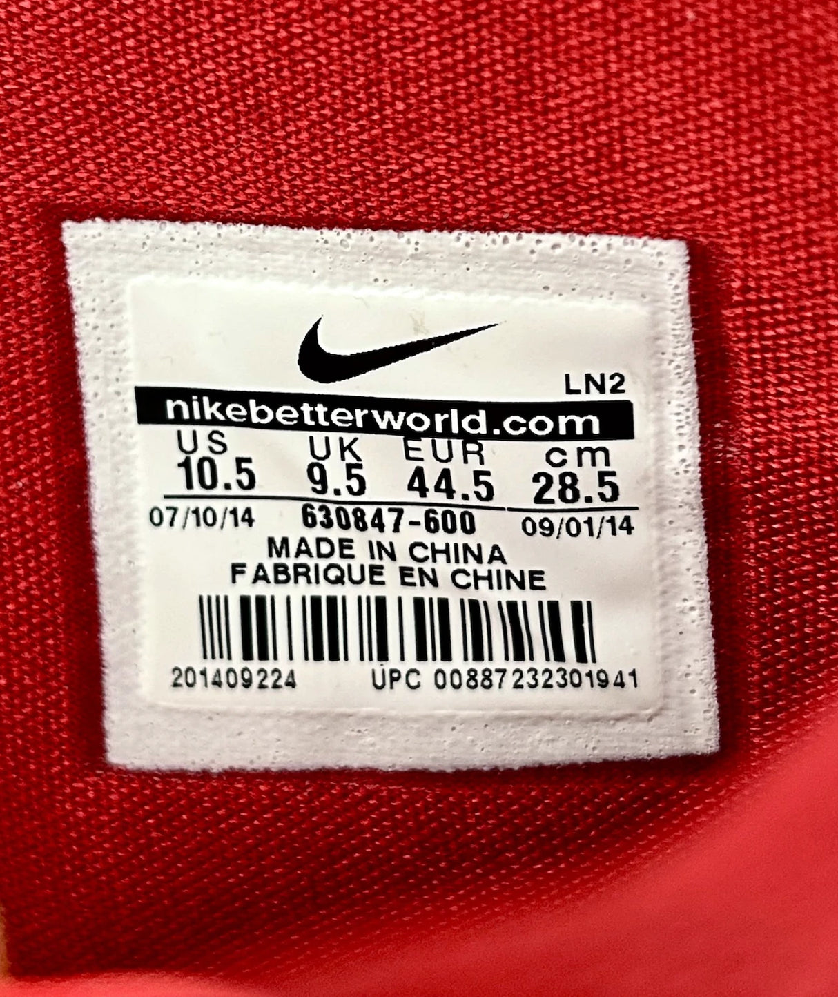 Kobe Bryant Autographed Nike Elite IX "Christmas Day" Shoes Panini