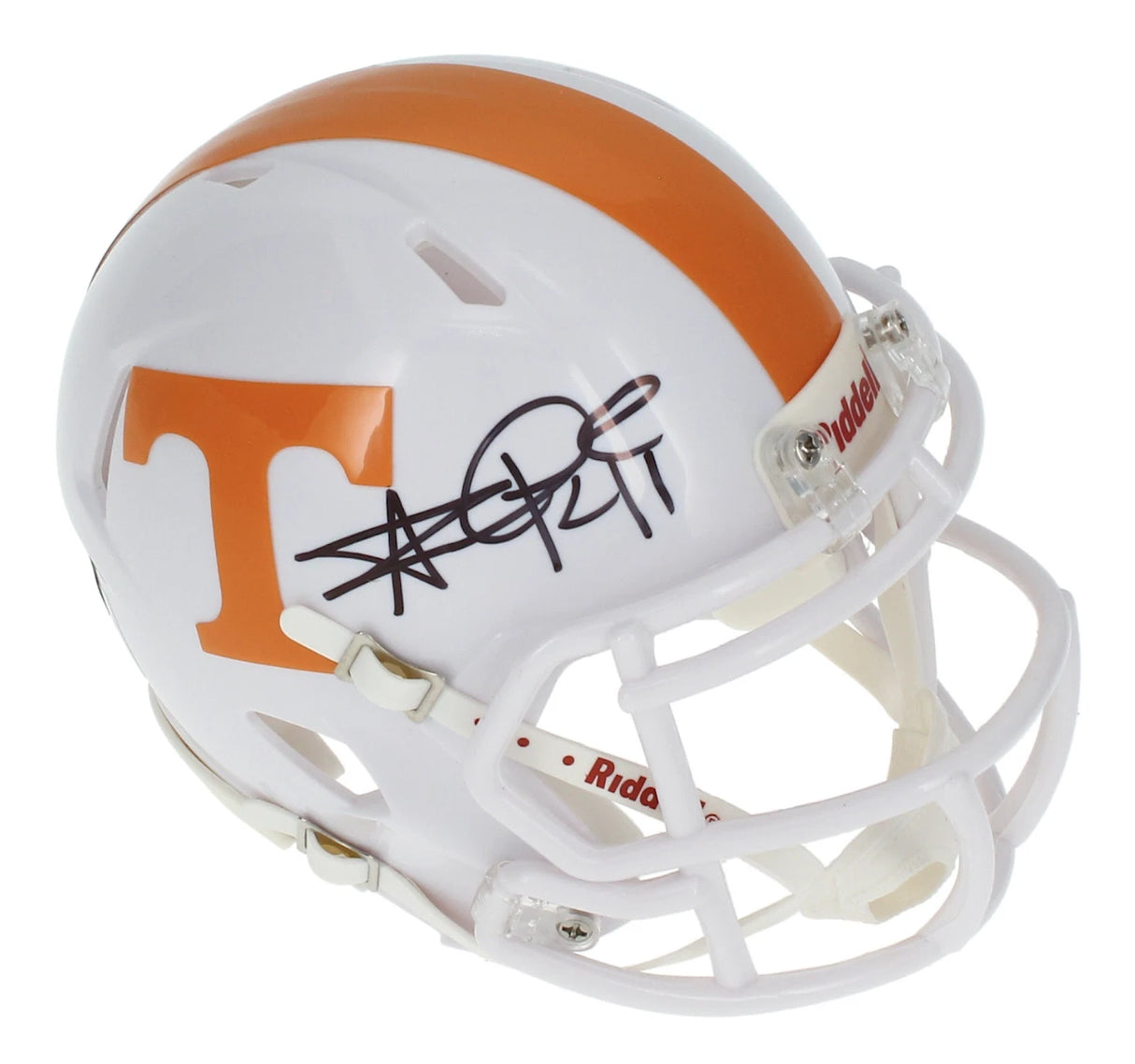 Alvin Kamara Autographed Tennessee Volunteers Speed Mini Helmet Beckett Witnessed