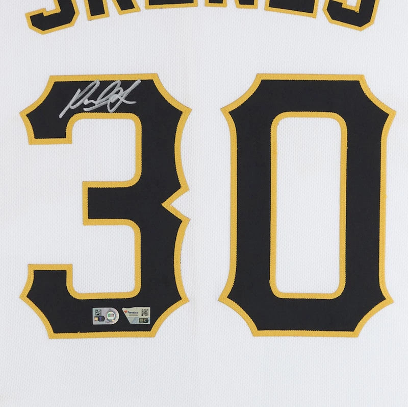 Paul Skenes Autographed Pittsburgh Pirates White Nike Authentic Jersey Fanatics