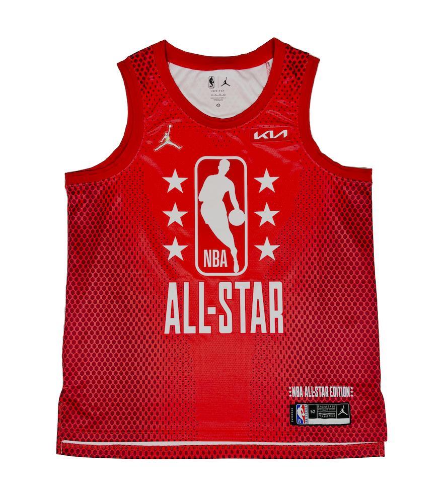 JA MORANT Autographed 2022 NBA-All Star Red Nike Swingman Jersey LE 50 PANINI