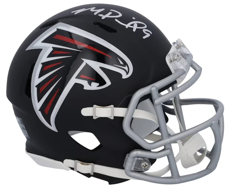 Michael Penix Jr. Autographed Atlanta Falcons Speed Mini Helmet Fanatics