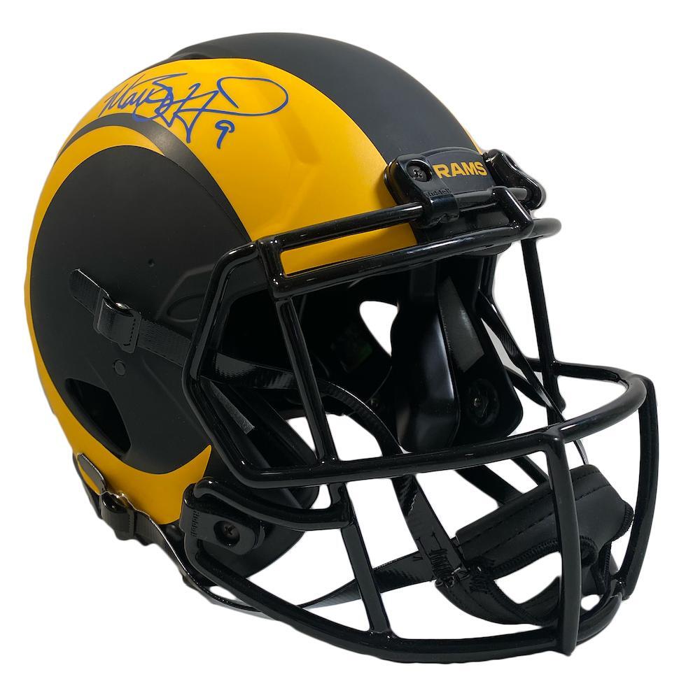 MATTHEW STAFFORD Autographed Los Angeles Rams Eclipse Speed Authentic Helmet FANATICS