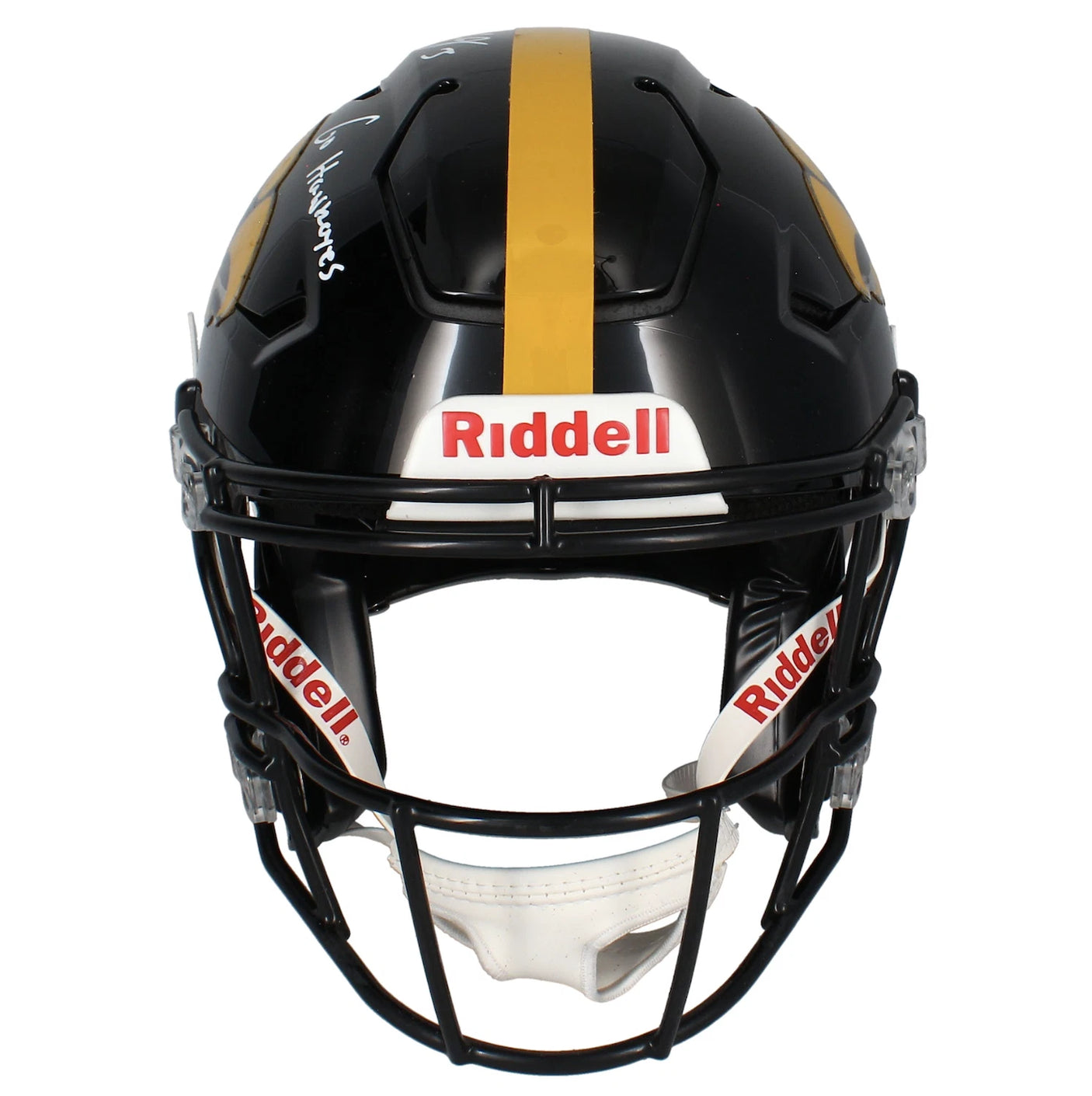 Cooper DeJean Autographed/Inscribed "GO HAWKEYES" Iowa Hawkeyes Speedflex Authentic Helmet Fanatics