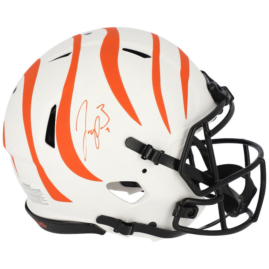 Joe Burrow Autographed Cincinnati Bengals Lunar Eclipse Speed Authentic Helmet Fanatics