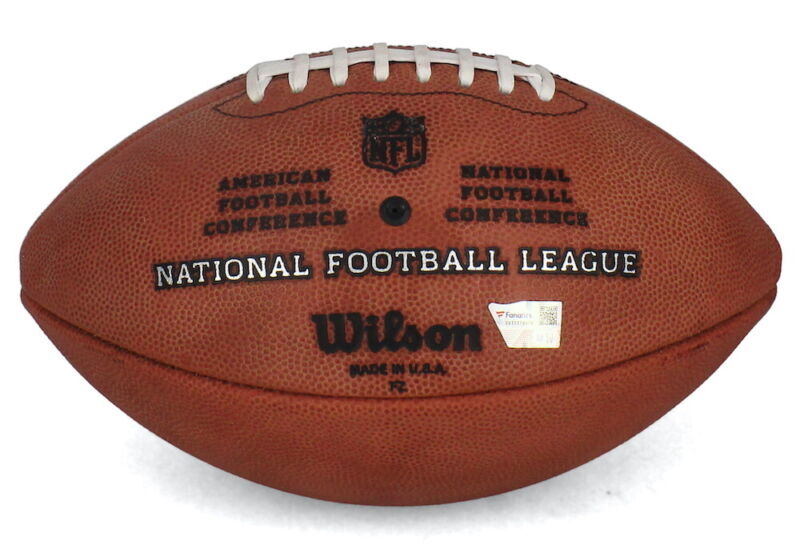 Joe Burrow Autographed/Inscribed "2020 #1 Pick" NFL Color Logo Official Wilson Duke Football Fanatics