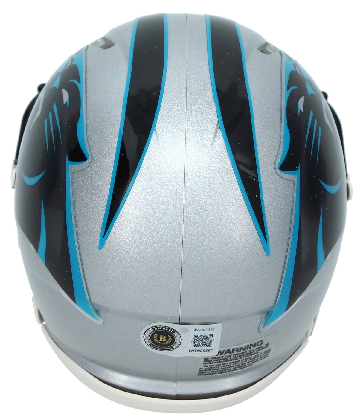 Luke Kuechly Autographed Carolina Panthers Speed Mini Helmet Beckett Witnessed