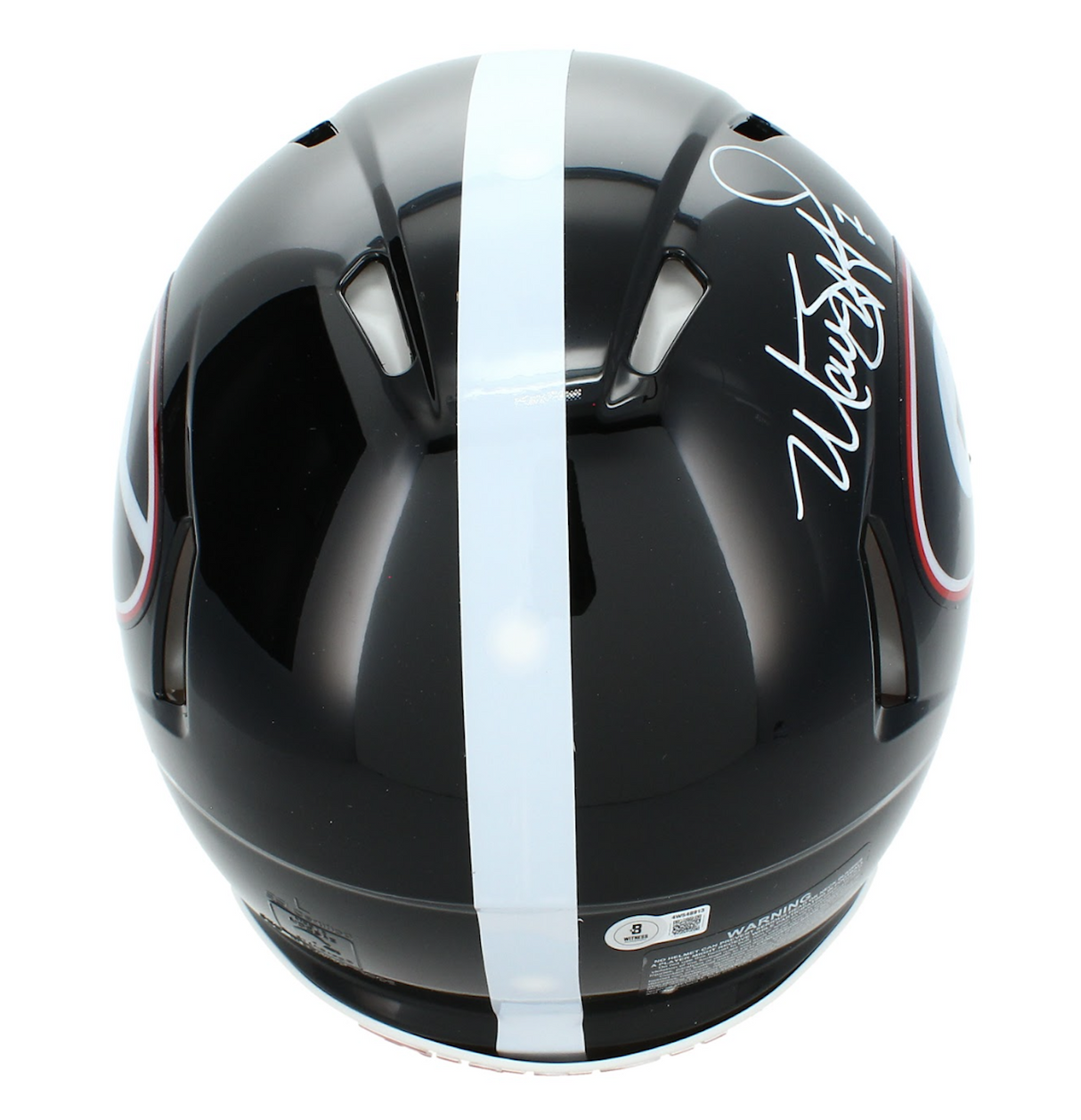 Matthew Stafford Autographed Georgia Bulldogs Black Alternate Speed Authentic Helmet Beckett Witnessed