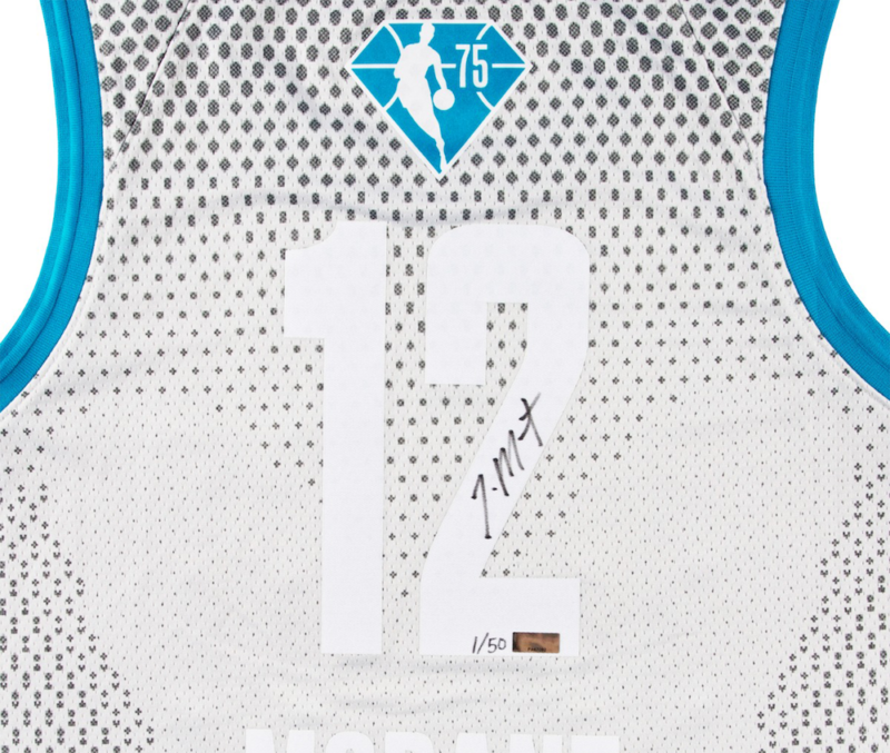 JA MORANT Autographed 2022 NBA-All Star Gray Nike Swingman Jersey LE 1/50 PANINI