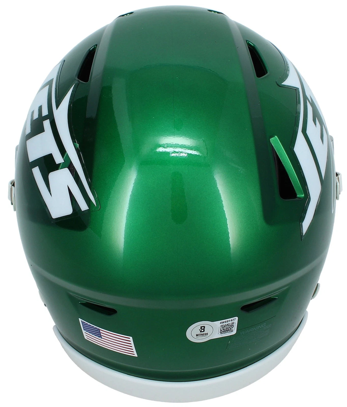 LaDainian Tomlinson Autographed New York Jets Speedflex Midi Helmet Beckett Witnessed