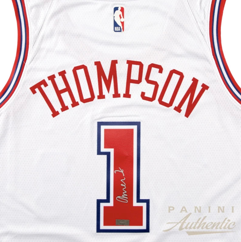 Amen Thompson Autographed Houston Rockets Hometown Heroes Swingman Jersey Panini