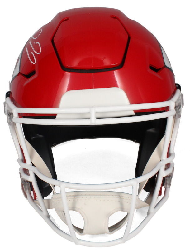 Patrick Mahomes Autographed Kansas City Chiefs Speedflex Authentic Helmet Beckett Witnessed