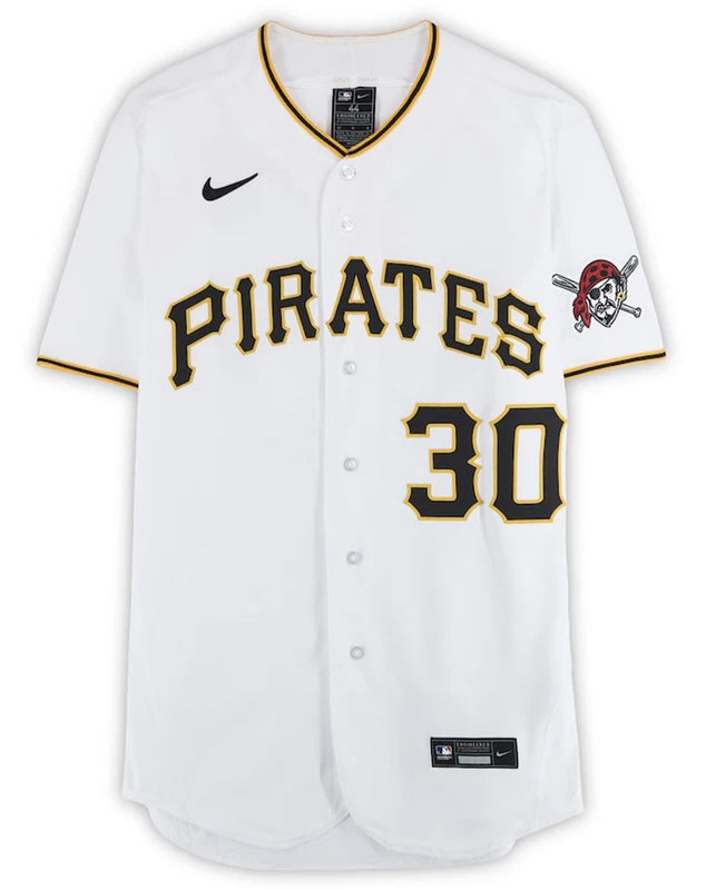 Paul Skenes Autographed Pittsburgh Pirates White Nike Authentic Jersey Fanatics