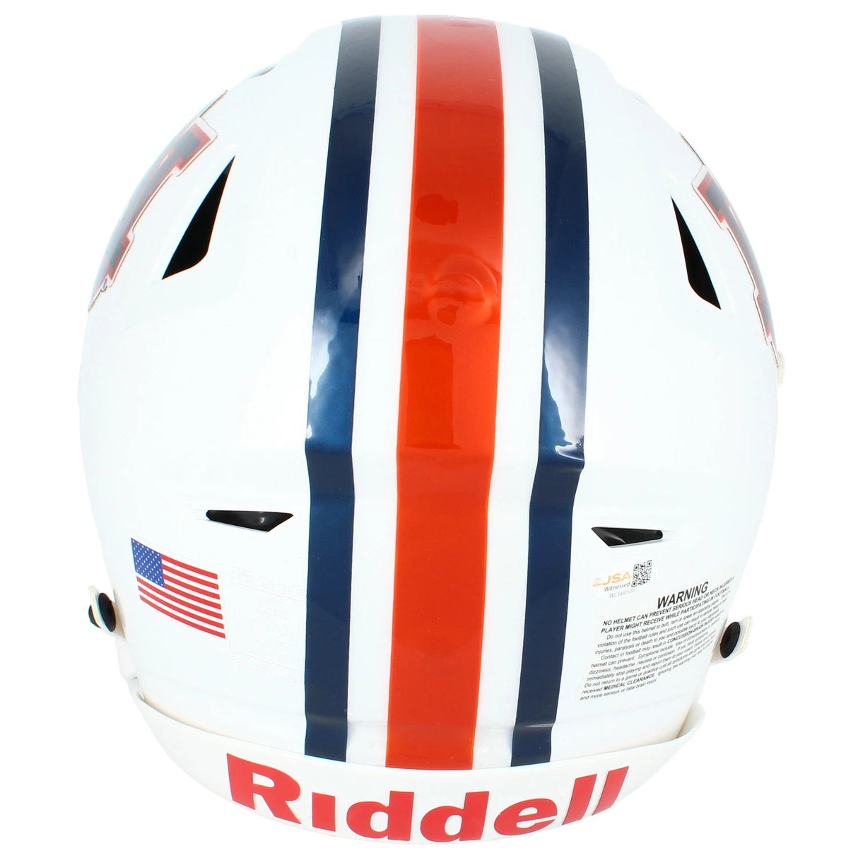 Bo Jackson Autographed Auburn Tigers Speedflex Authentic Helmet JSA Witnessed