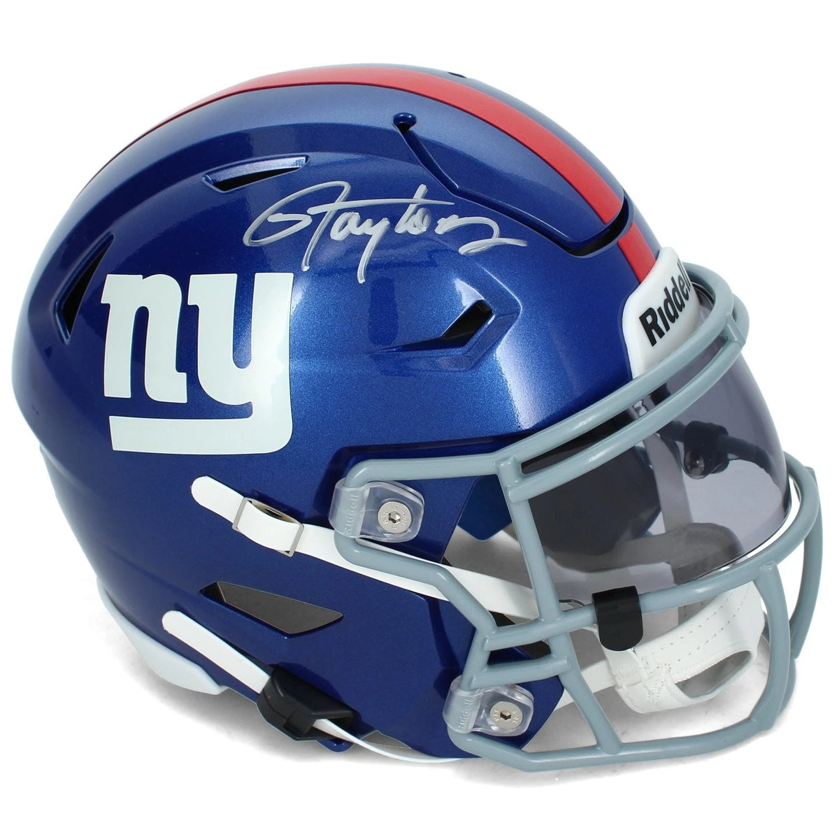 Lawrence Taylor Autographed York Giants Speedflex Midi Helmet Beckett Witnessed