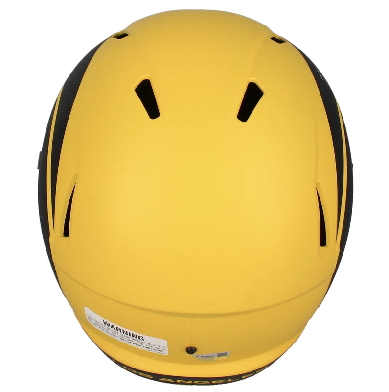 Puka Nacua Autographed Los Angeles Rams RAVE Speed Full Size Helmet Fanatics