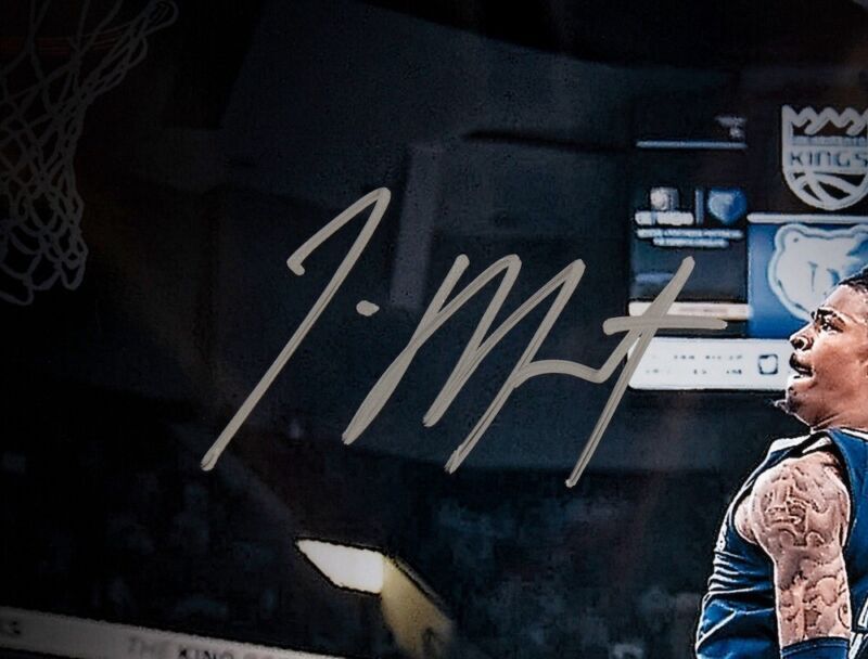 JA MORANT Autographed Memphis Grizzlies "Flight" 16" x 20" Photograph PANINI LE 112