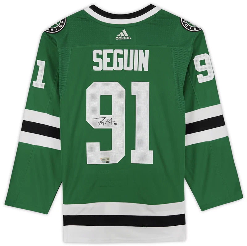 Tyler Seguin Autographed Dallas Stars Green Adidas Jersey Fanatics