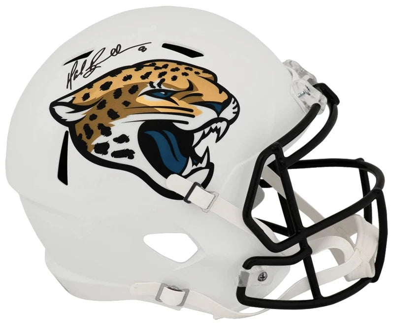 Mark Brunell Signed Jacksonville Jaguars 2024 Alternate White Riddell Full Size Speed Replica Helmet Schwartz Sports