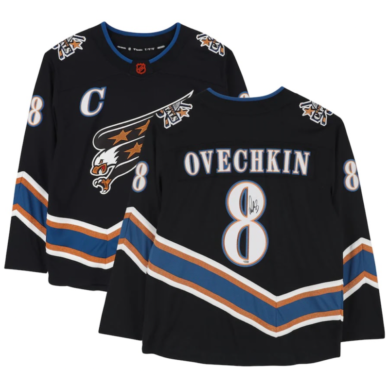 ALEXANDER OVECHKIN Autographed Washington Capitals 22-23 Special Edition 2.0 Fanatics Black Breakaway Jersey FANATICS